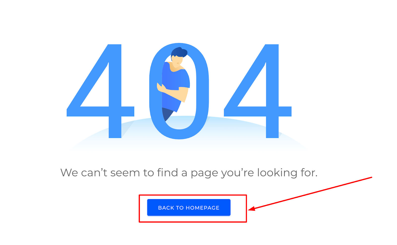 404 Page Design