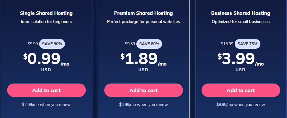 Best hosting for small business - Hostinger