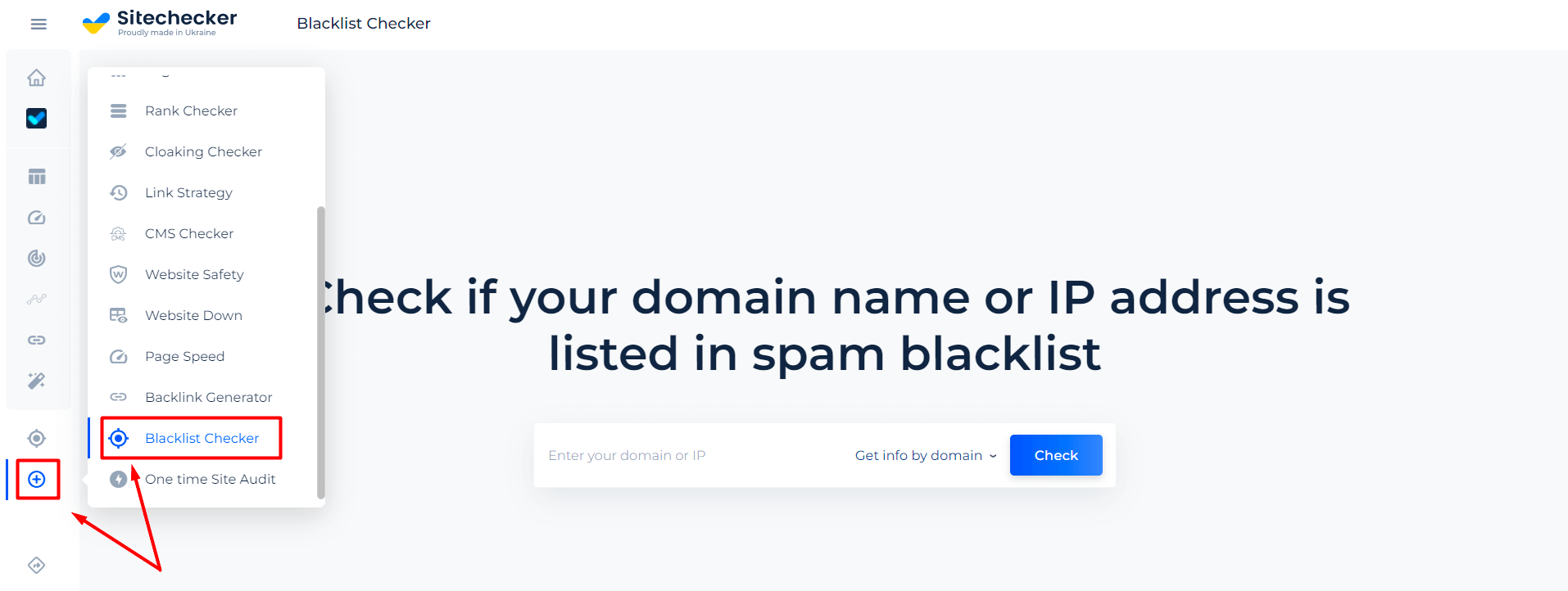 Blacklist Checker Tool