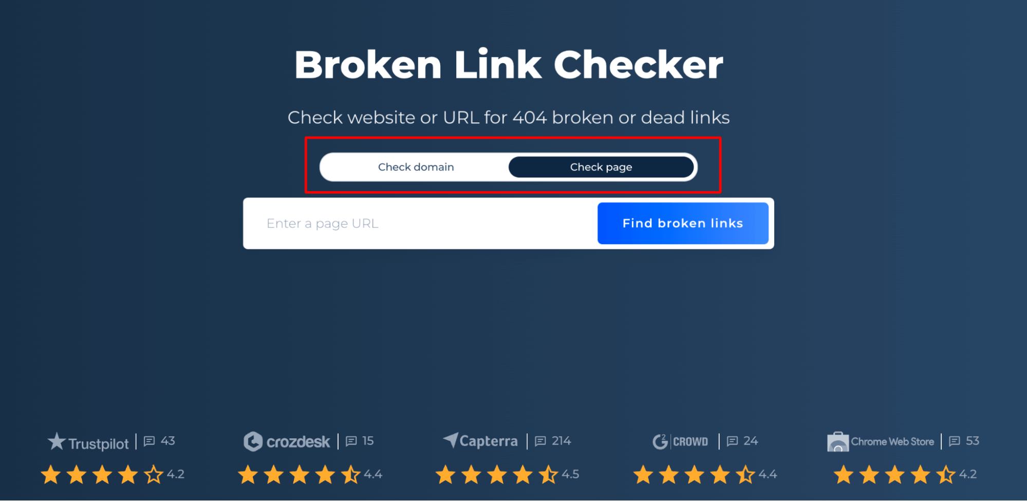 Broken Link Checker