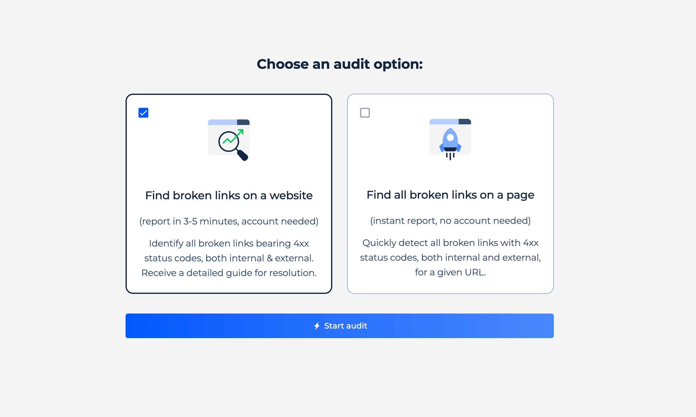 Domain Check Broken Link Checker