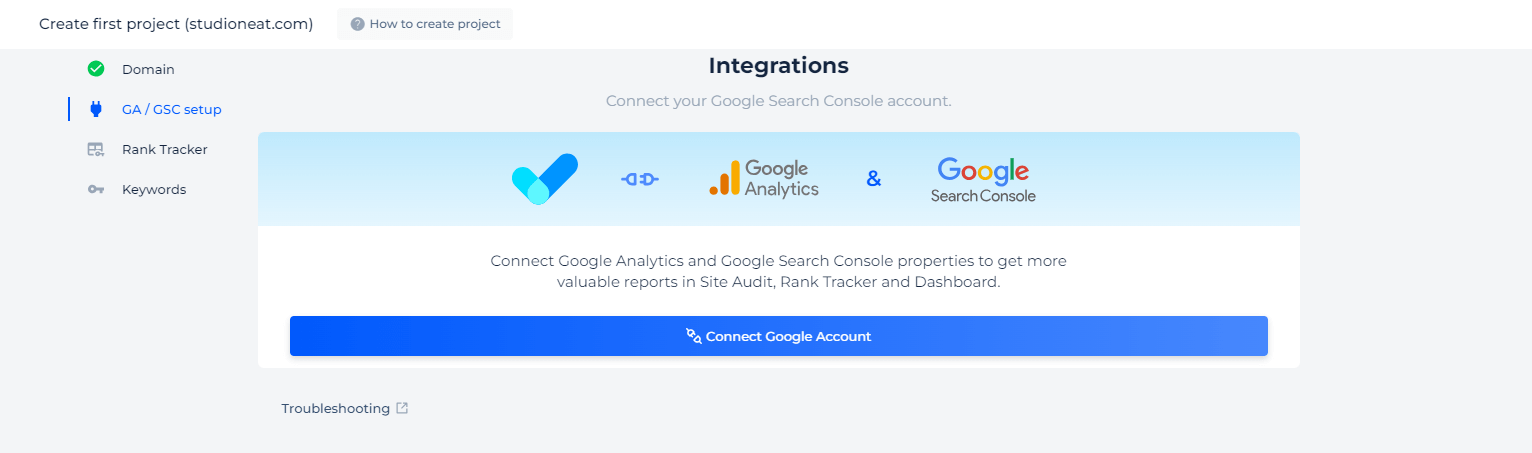 Integración GA SC