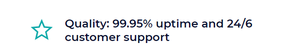 Gandi uptime guarantees