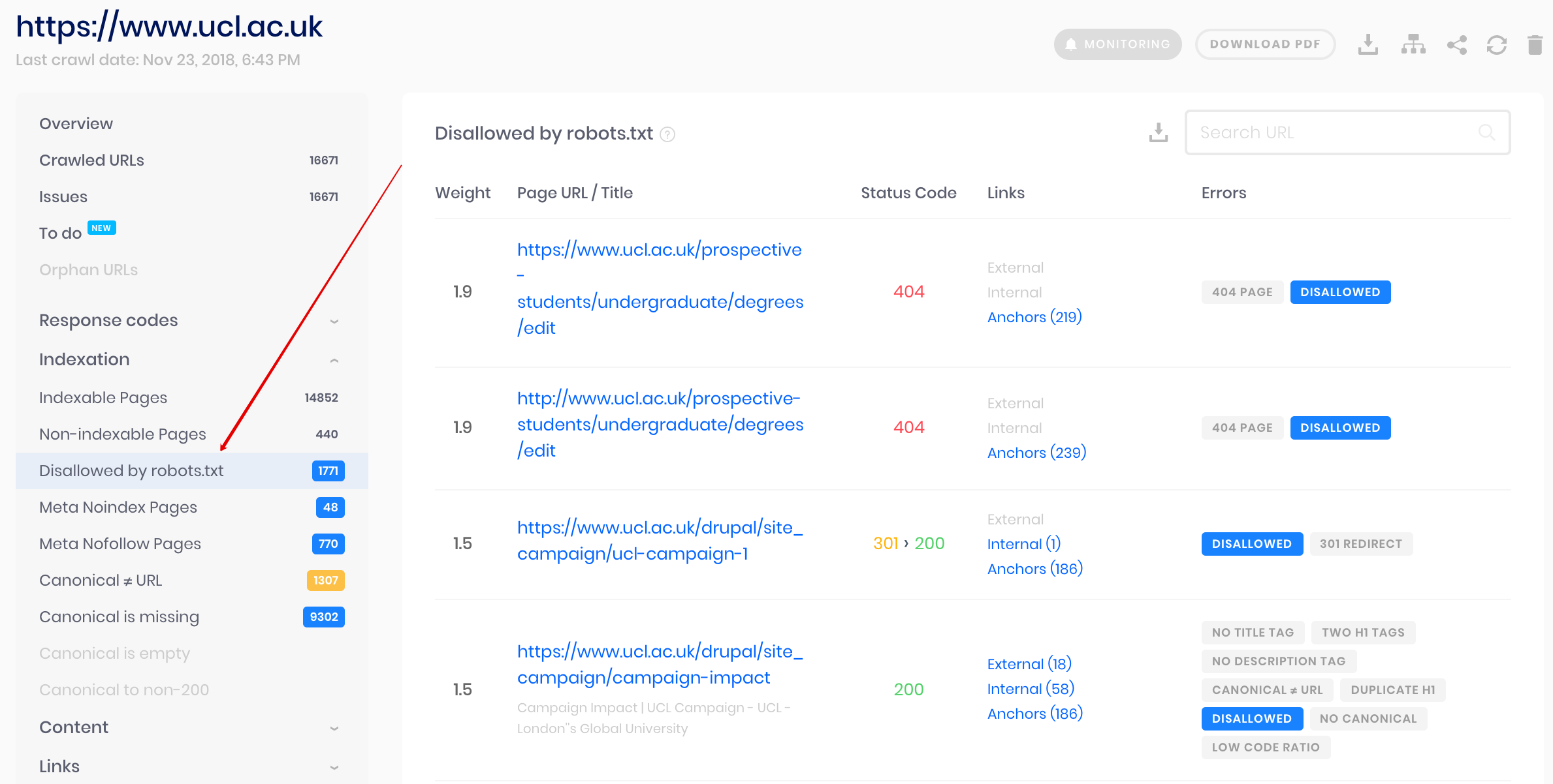 google robots.txt test cihazı