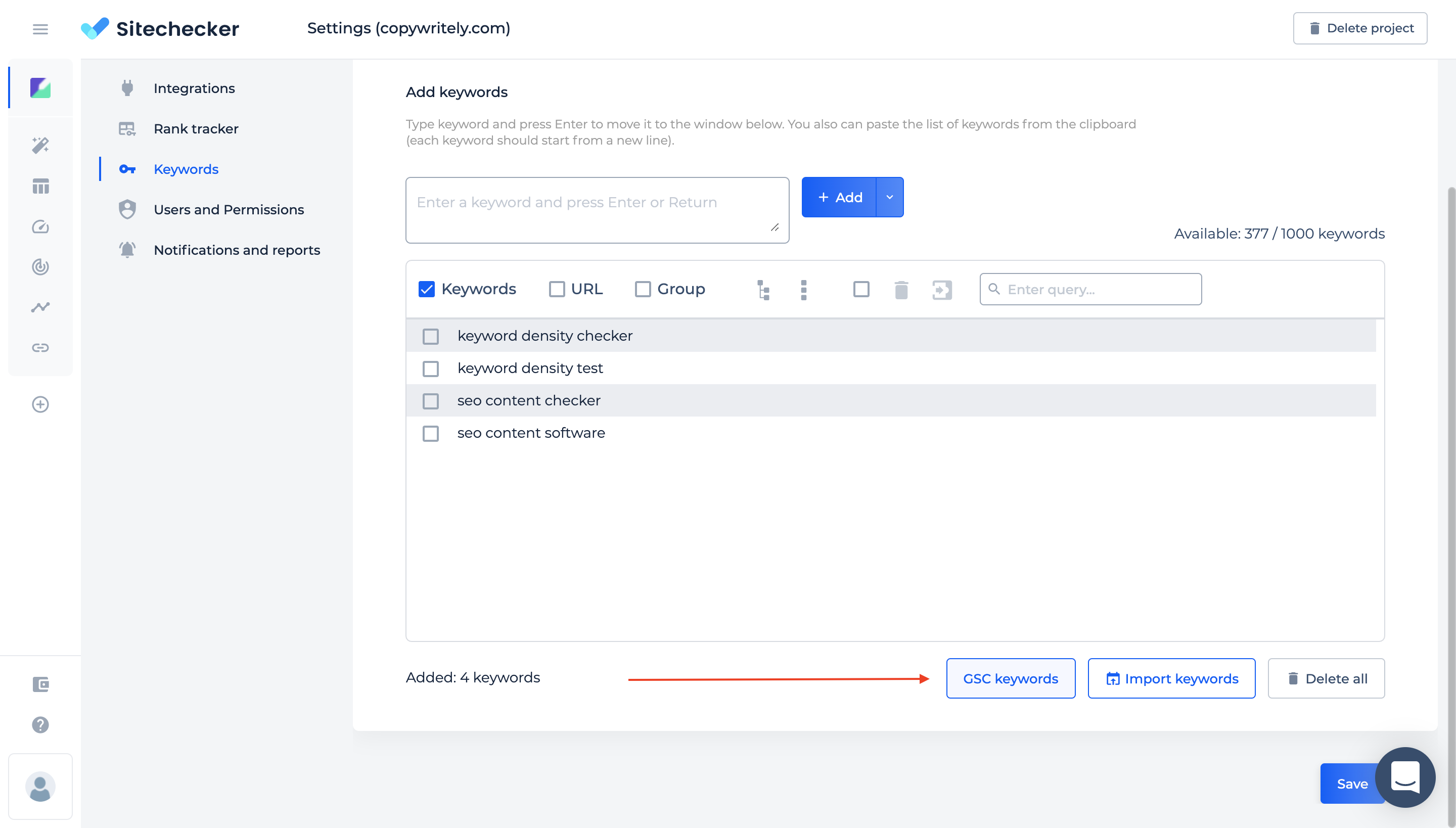 google search console suggestions