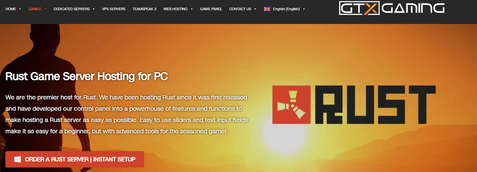 GTXGaming – Leading Provider of Rust Server Hosting