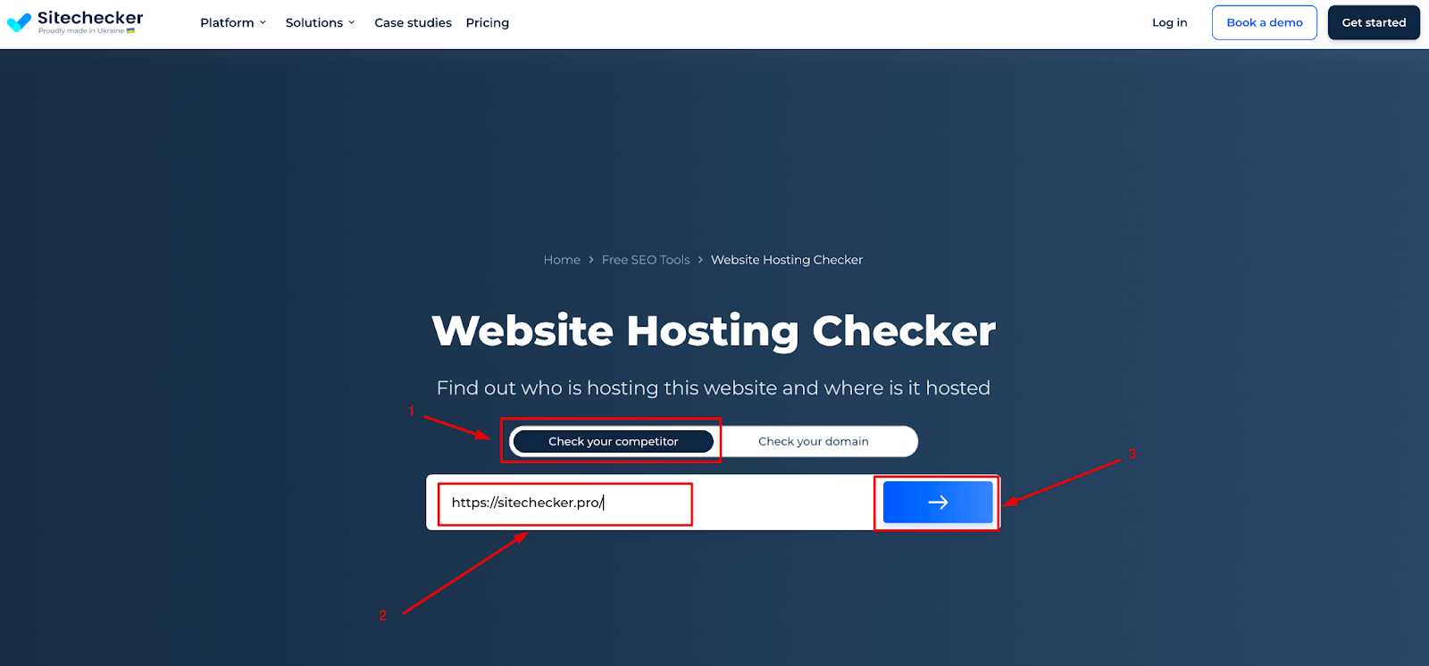 Hosting Checker Competitor Check