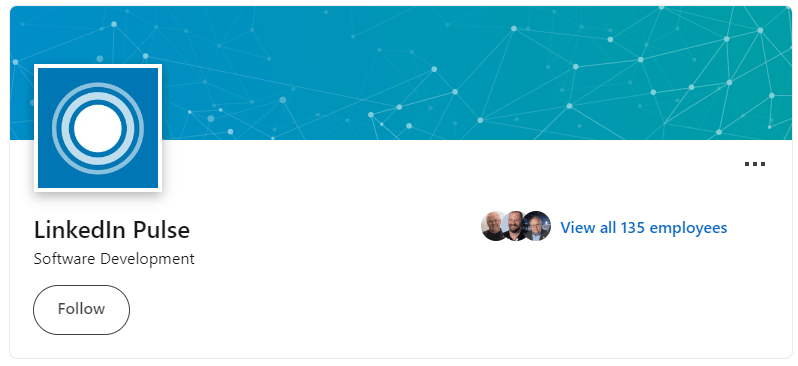 linkedIn pulse page