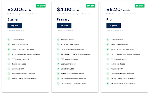 WordPress Hosting Midphase