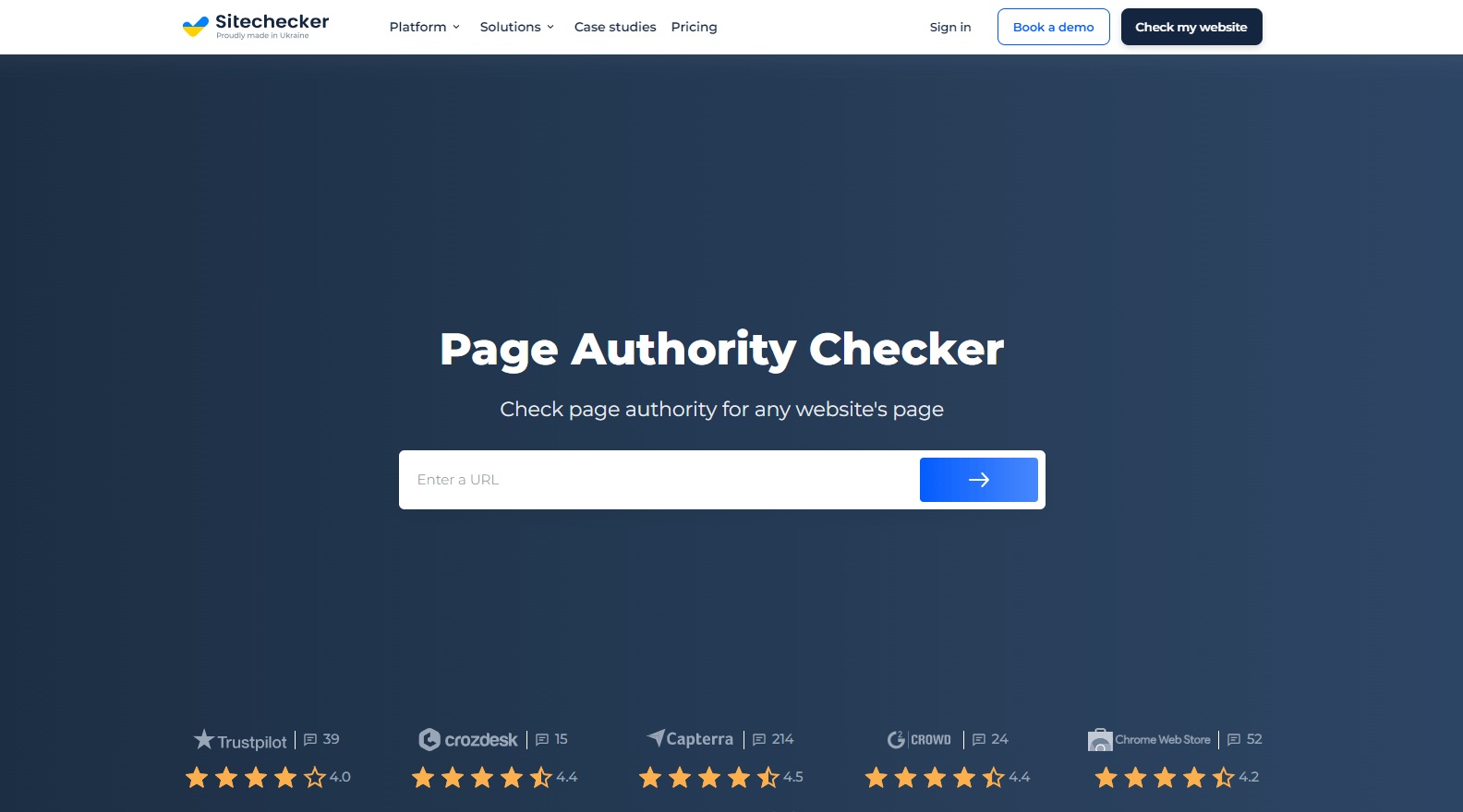 Page Authority Checker