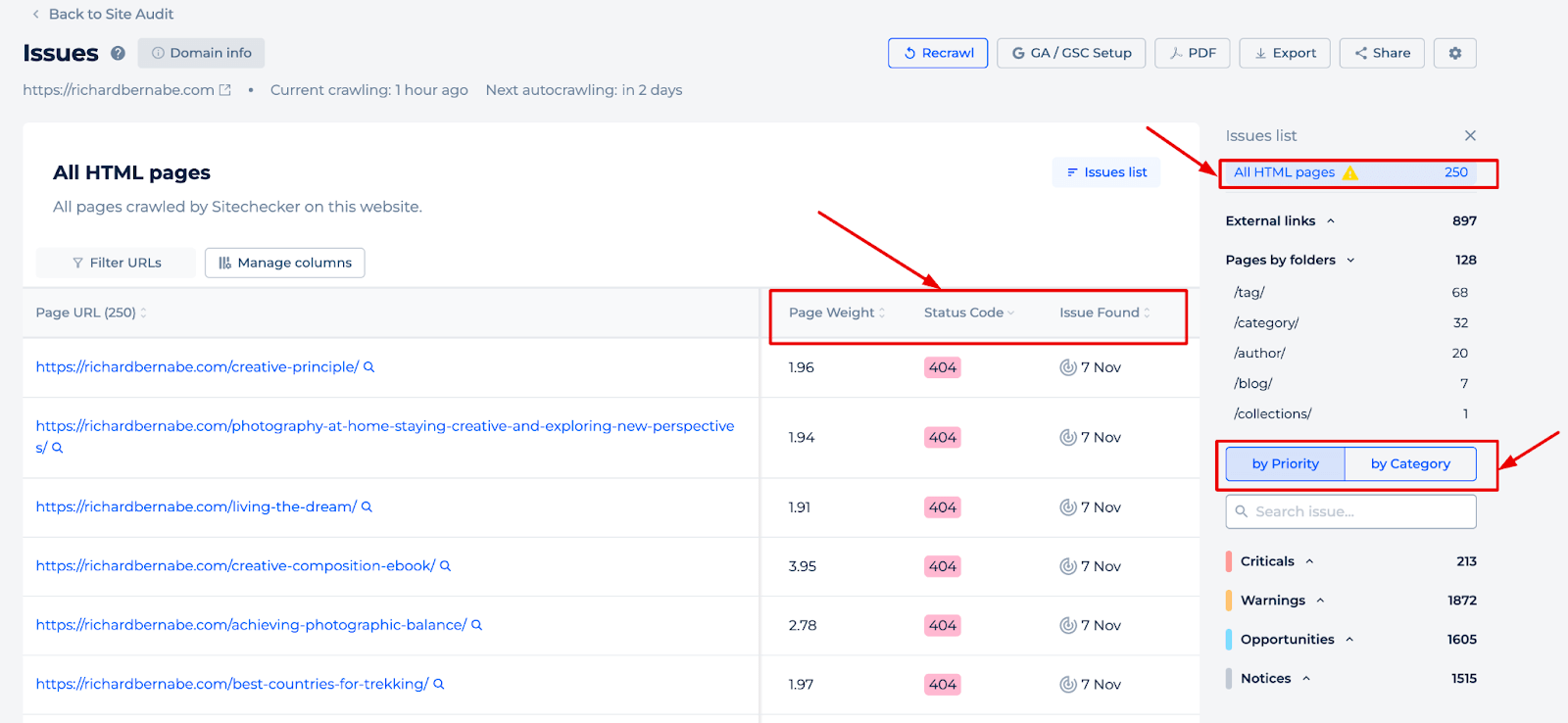 Contador de páginas Recursos adicionais