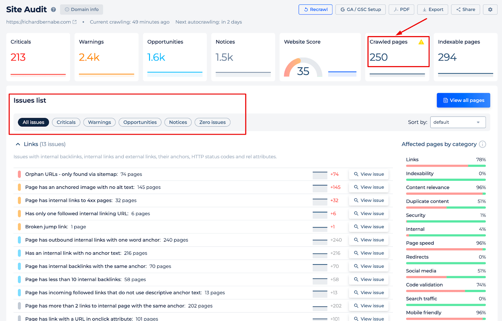 Sayfa Sayacı Sorunları Listesi