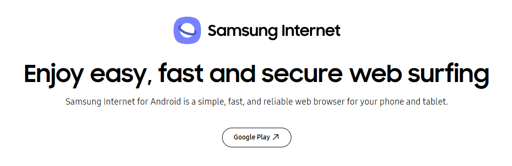 samsung internet banner