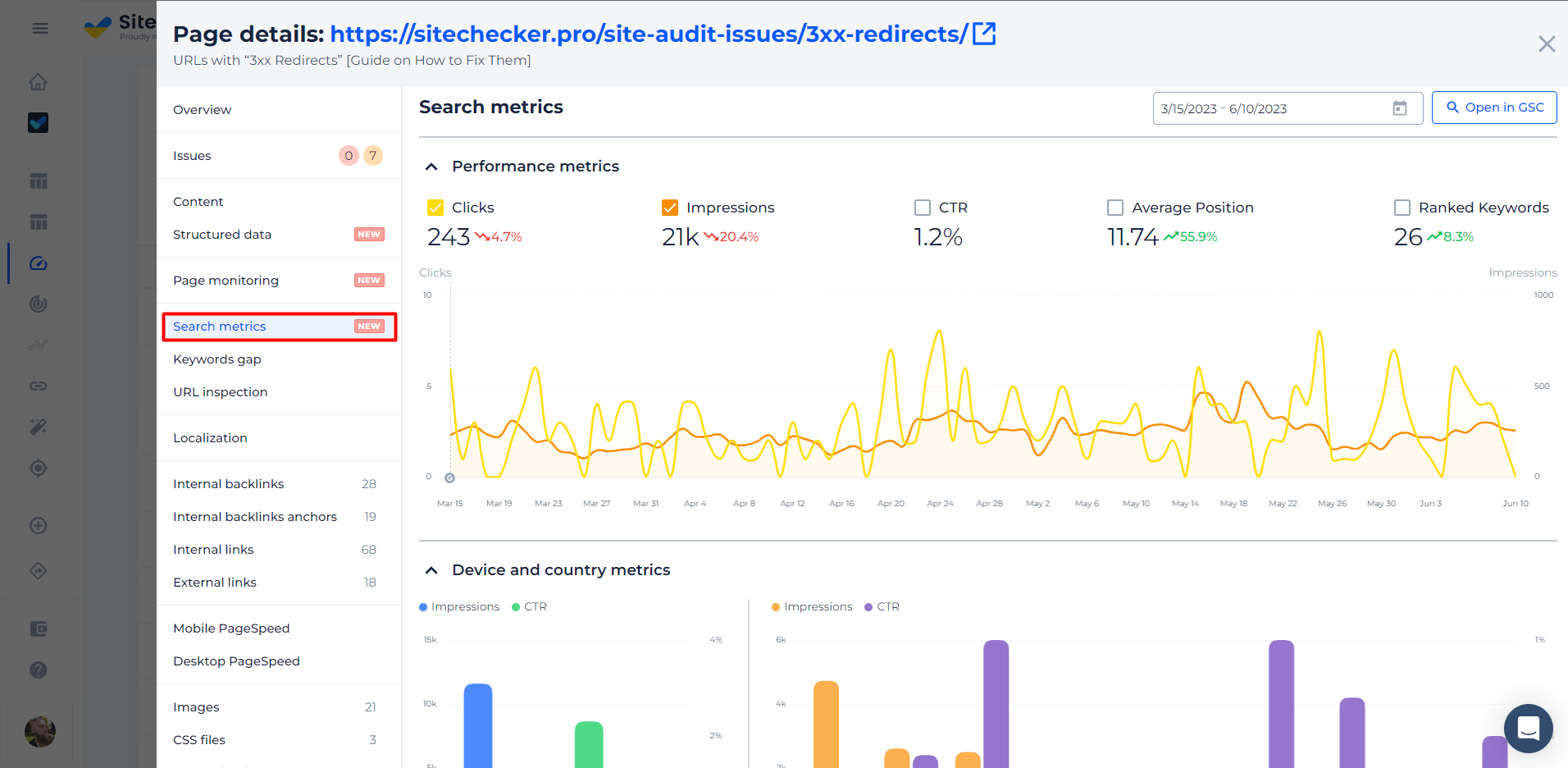 Search Metrics