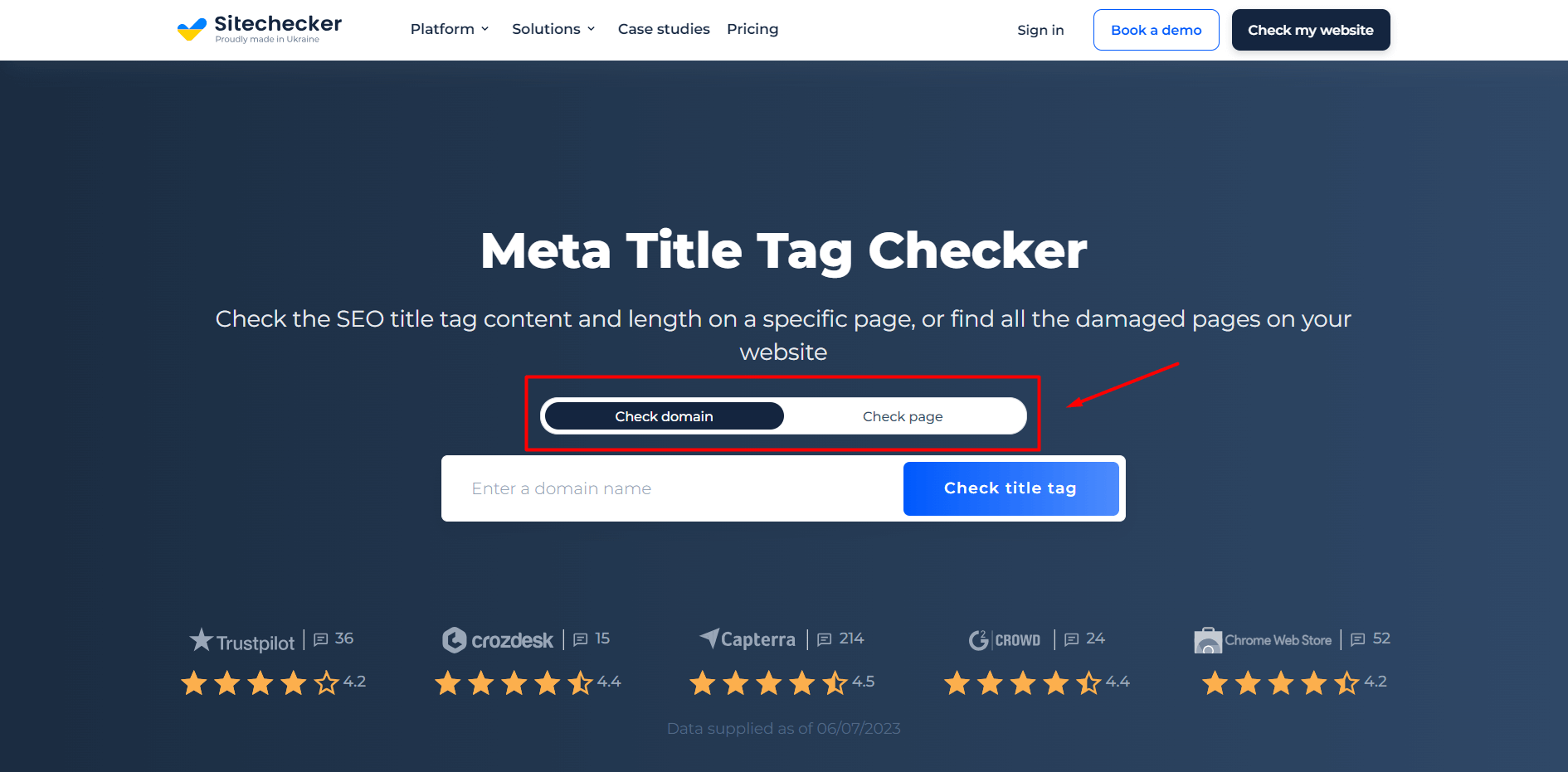 Title Tag Checker