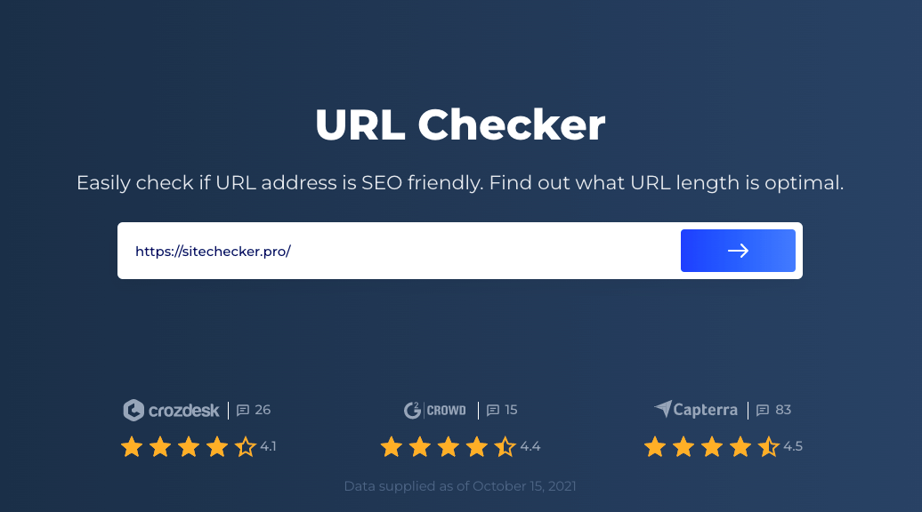 URL http of https lengte checker