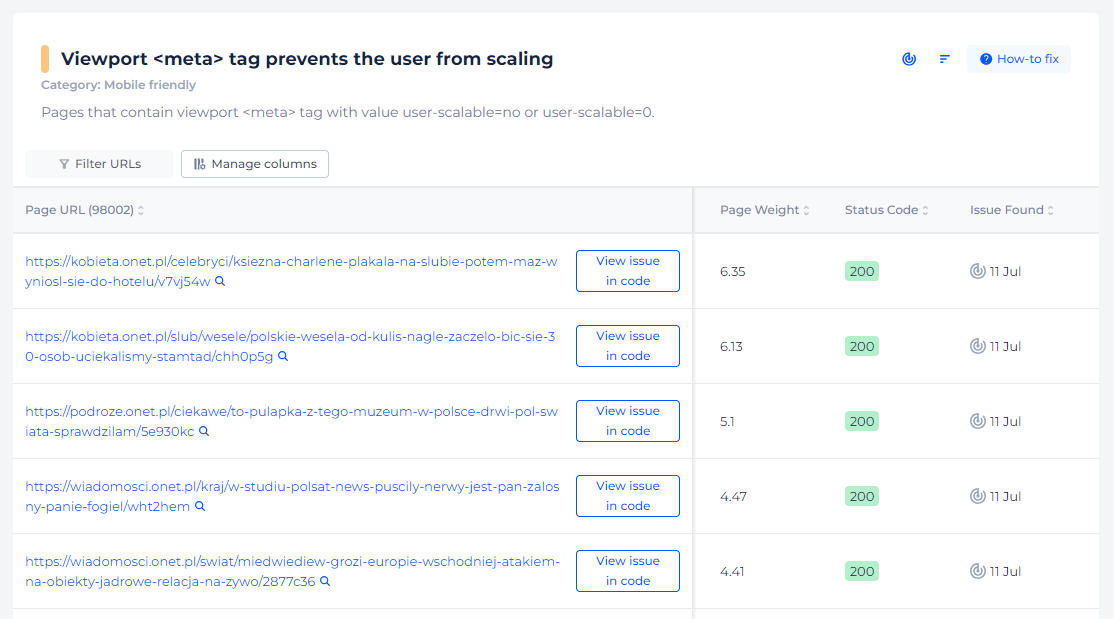 Viewport Prevents From Scaling Pages