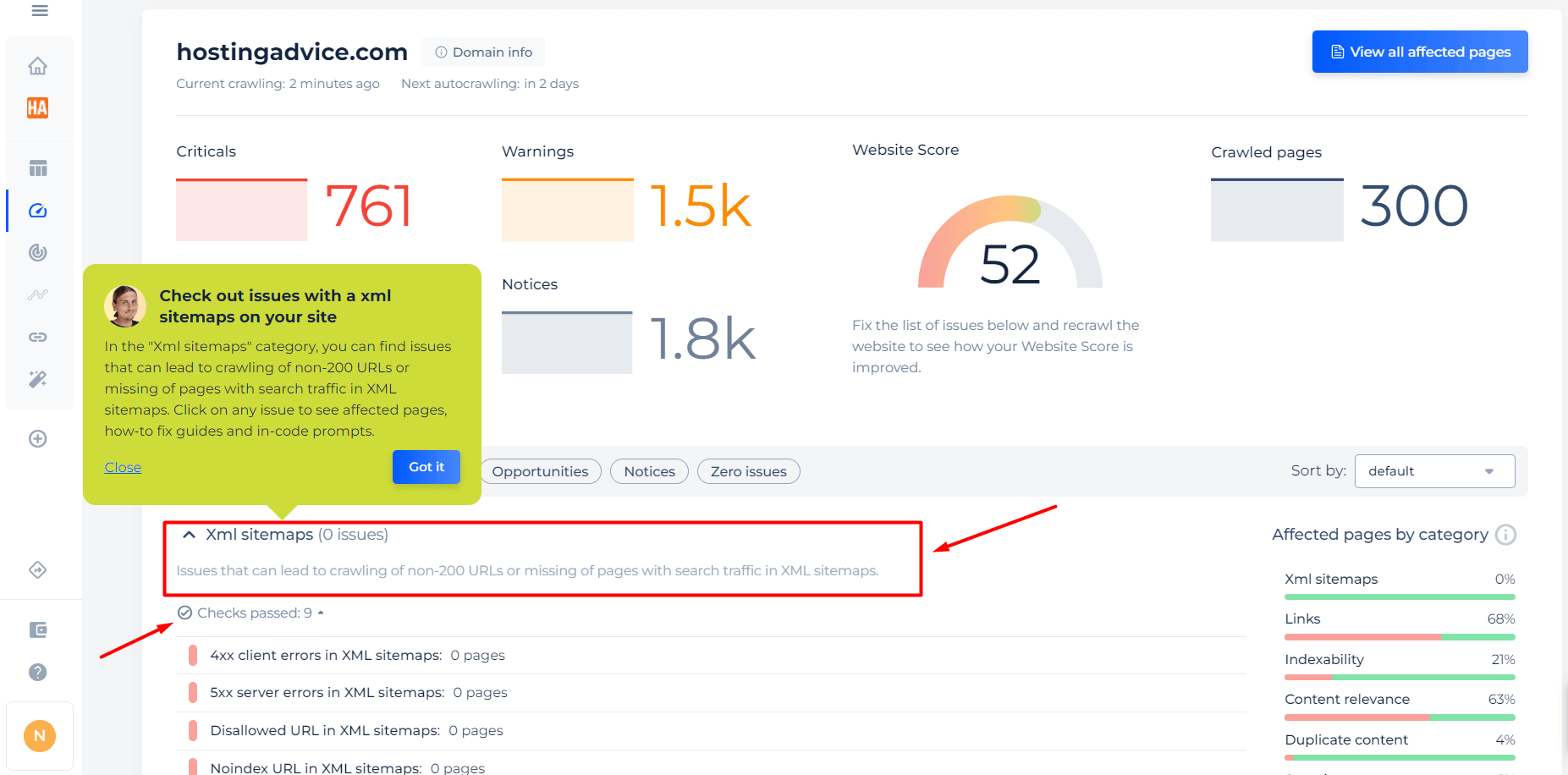 Xml Sitemap Issues